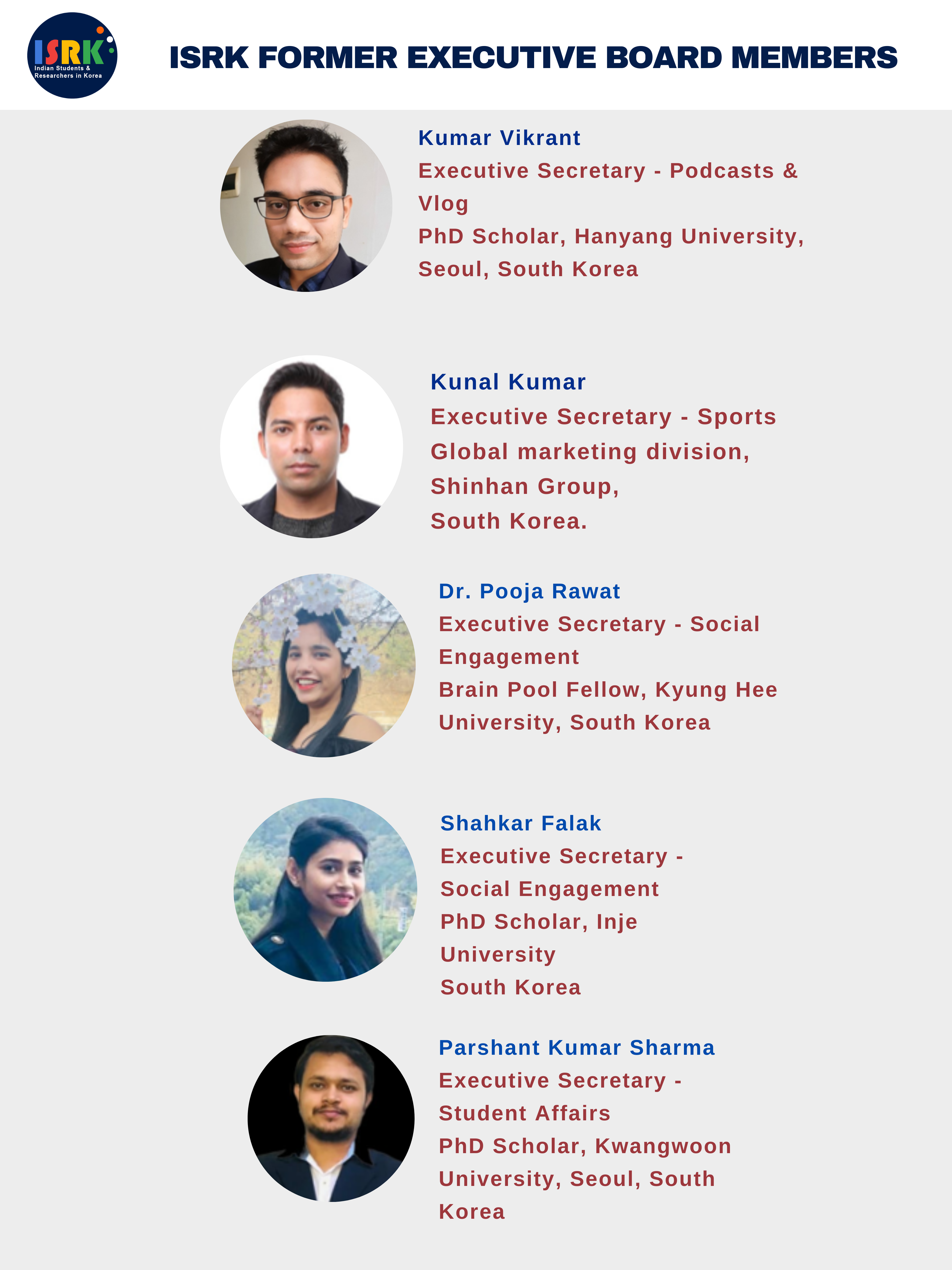 Former Executive Team Slides