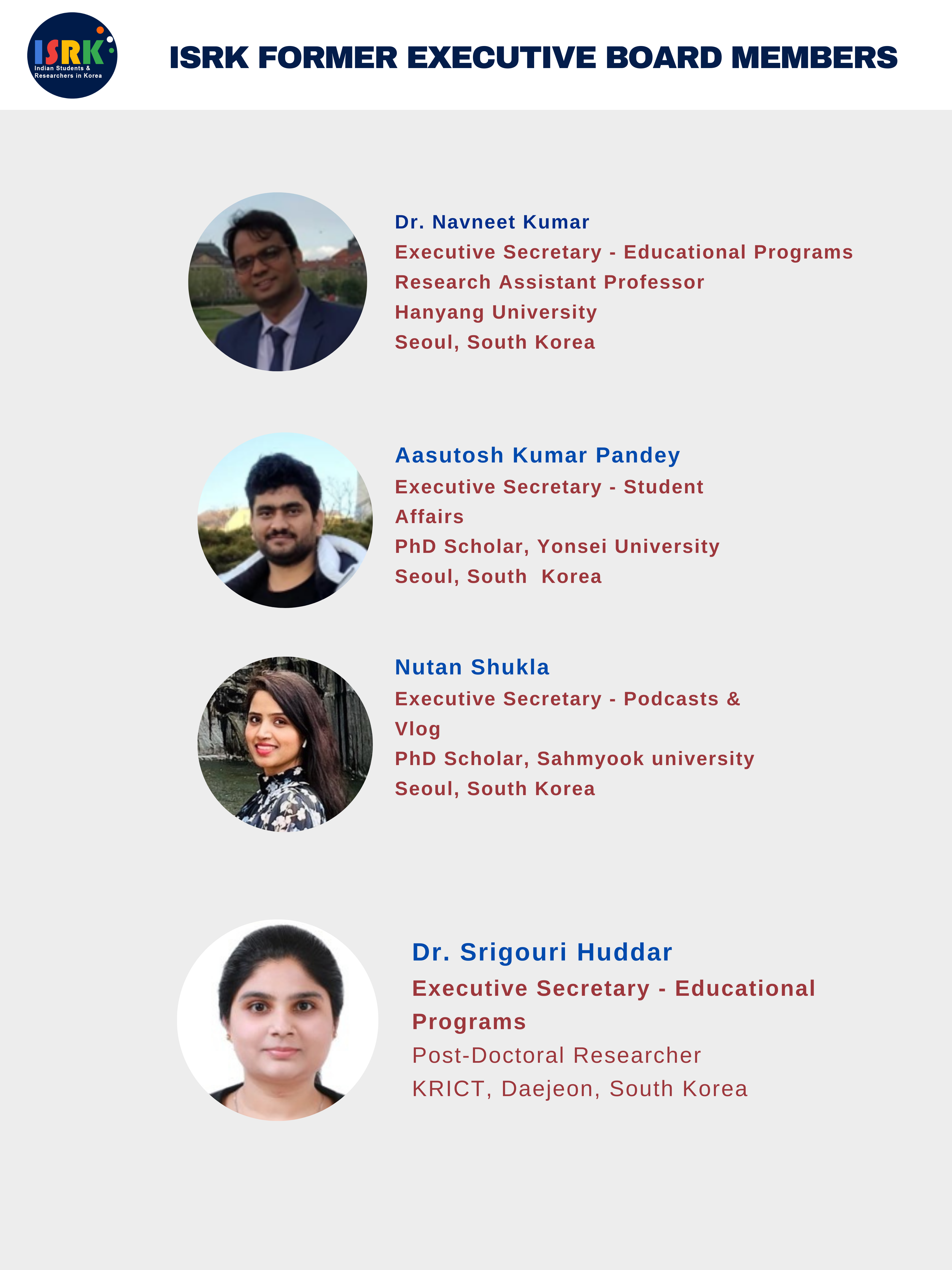 Former Executive Team Slides