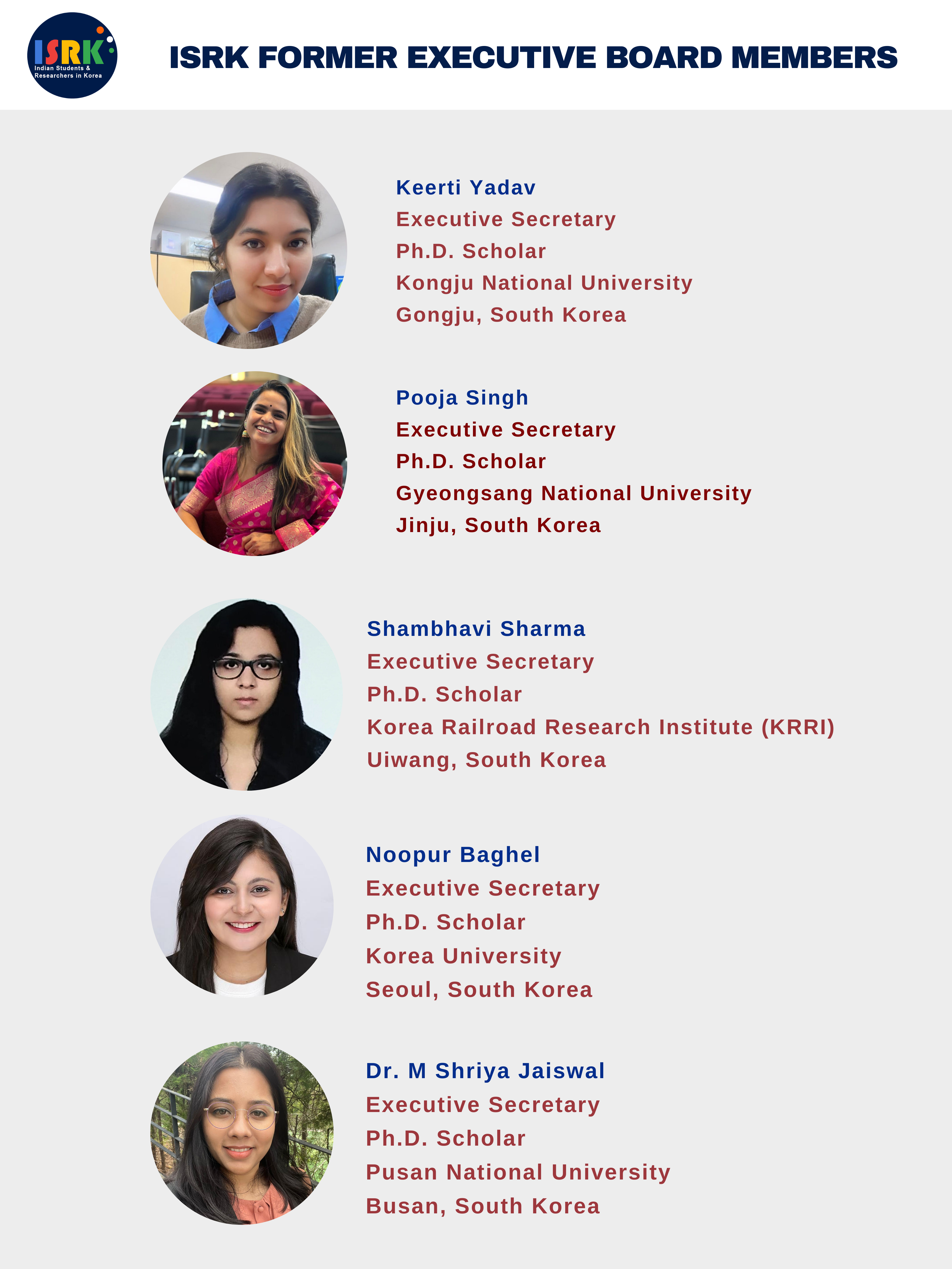 Former Executive Team Slides